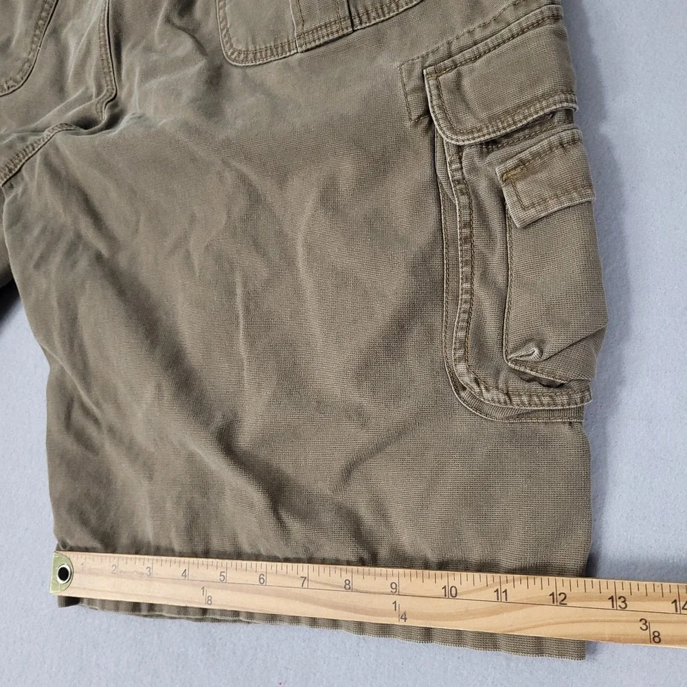 Unionbay Cargo Shorts Mens 40 Brown Tactical Relaxed Cotton YB41590